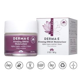 img 3 attached to 💆 DERMA-E DMAE Firming Moisturizer with Alpha Lipoic Acid & C-Ester, 2oz