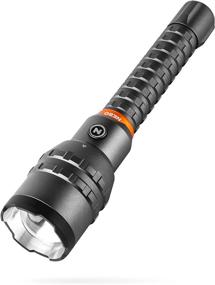 img 4 attached to 🔦 12K Lumen Rechargeable Flashlight: Ultra Bright 12,000 Lumen USB-C Flashlight with Power Bank - Includes USB-C Charging Cable