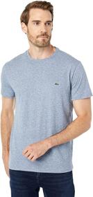 img 1 attached to Lacoste Sleeve Cotton Jersey T Shirt Men's Clothing