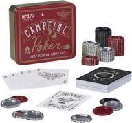 🔥 gentlemen's hardware campfire games: texas hold 'em poker set with bottle cap chips - complete set for unforgettable nights (gen173) логотип