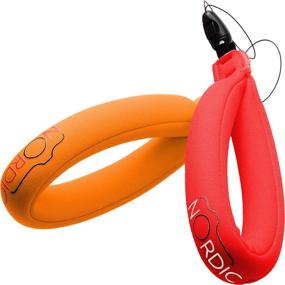 img 4 attached to 📷 Nordic Flash Camera Float - Pack of 2 - Waterproof, Red & Orange