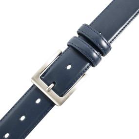 img 1 attached to Jiguoor Leather Belts Casual Business Men's Accessories and Belts