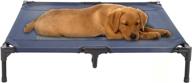 🐾 petmaker's portable elevated dog bed collection - non-slip indoor/outdoor dog cot & puppy bed with convenience logo