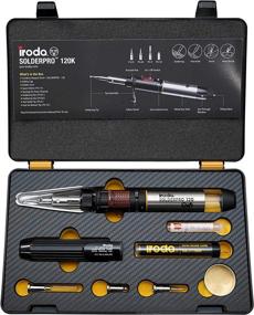 img 4 attached to 🔌 Iroda Solderpro: Cordless Soldering Tool for Hobbyists & Industrial Power & Hand Tools