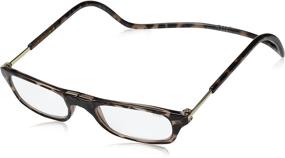 img 4 attached to Trendy Tortoise Print Readers with +2.00 Magnification - CliC Original!