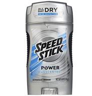 speed stick antiperspirant deodorant unscented personal care logo