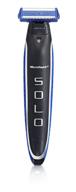 🔋 micro touch solo rechargeable men's full body hair trimmer, shaver, and groomer (123456) logo