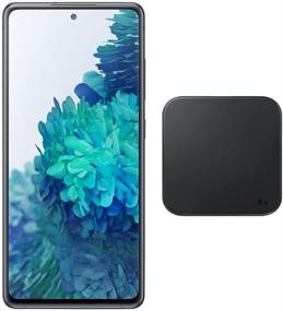 img 4 attached to Samsung Galaxy S20 FE (128GB, 6GB) 6,5-дюймовый 120Hz AMOLED, Snapdragon 865, IP68 водонепроницаемый, двойной SIM GSM Unlocked (Global 4G LTE) SM-G780G/DS международная модель с набором беспроводной зарядки в цвете Navy.