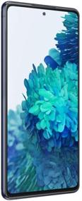 img 2 attached to Samsung Galaxy S20 FE (128GB, 6GB) 6,5-дюймовый 120Hz AMOLED, Snapdragon 865, IP68 водонепроницаемый, двойной SIM GSM Unlocked (Global 4G LTE) SM-G780G/DS международная модель с набором беспроводной зарядки в цвете Navy.