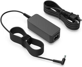 img 4 attached to 💡 Зарядное устройство переменного тока 45 Вт для ноутбуков HP 17-x116dx 17-x115dx 17-x114dx 17-x173dx 17-x121dx 17-y010nr 17-y003ds 17-x035ds 17-x037cl 17-x061nr 17-x051nr 17-x009ns 17-x010nr Power Supply Adapter Cord