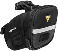 topeak aero wedge pack f25 review: a 🚲 medium, black bag with fixer f25 - perfect bike accessory! logo