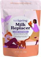 🍼 tailspring milk replacer for kittens: premium whole goat milk powder formula logo