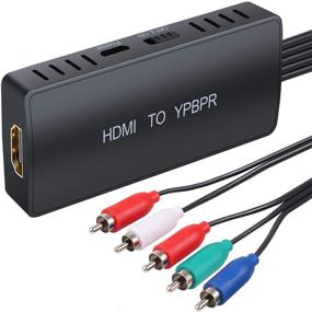 img 4 attached to 📺 Leverage High-Quality Video Output: HDMI to Component Converter with 3ft Video YPBPR Cable - LiNKFOR 1080P HDMI to YPBPR Converter for HDTV, Apple TV, PS3, DVD