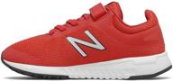 π new balance running shoes for toddler girls - 455v2 logo