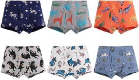 img 3 attached to 🩲 Assorted Boys' Clothing and Underwear: Toddler Briefs Shorts - Pack of Pcs