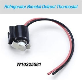 img 3 attached to 🧊 Sikawai W10225581 Refrigerator Defrost Thermostat Replacement Part - Perfectly Fits Whirlpool Fridges - Replaces WPW10225581 AP6017375 2149849 2321799 PS11750673