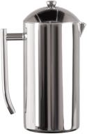 👌 frustration-free packaging: frieling usa double-walled stainless-steel french press coffee maker, polished finish, 17 ounces logo