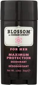 img 2 attached to 🌸 Herban Cowboy Maximum Protection Deodorant - Blossom for Her - Long-lasting and Odor-fighting 2.8 oz Stick (80 Grams)