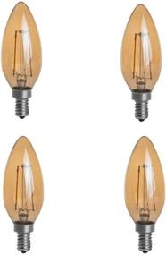 img 4 attached to 💡 HERO LED B10 DSGT 2W Warm White22 Candelabra Chandelier Bulb - Energy-Efficient Replacement