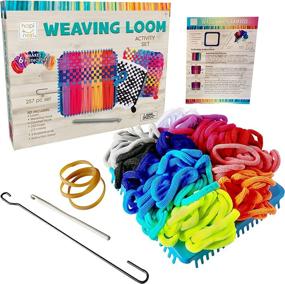 img 3 attached to Hapinest Potholders: Unleashing 🔥 Creative Weaving Crafts for Girls