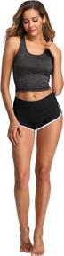 img 1 attached to 🩳 CADMUS Women's Workout Yoga Gym Shorts" - "CADMUS Women's Active Yoga Shorts for Gym & Fitness