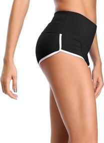 img 3 attached to 🩳 CADMUS Women's Workout Yoga Gym Shorts" - "CADMUS Women's Active Yoga Shorts for Gym & Fitness