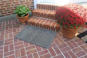 img 1 attached to GrassWorx 10376623 Flair Astroturf Doormat