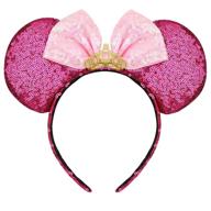 🎀 stylish mongsiler decoration mouse ear bow headband for parties – perfect for girls & women logo