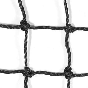 img 2 attached to Aoneky Twisted Golf Cage Net - Ultimate 10x10x10ft Practice Solution