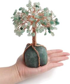 img 1 attached to 🌿 Feng Shui Green Crystal Tree: Money & Healing Tree for Wealth and Health | Energy Crystals Decor for Home and Office | Women's Gift