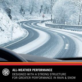 img 3 attached to K&amp;N EDGE Wiper Blades: All Weather Performance, Enhanced Windshield Contact, Streak-Free Wipe Technology: 22&#34; (Pack of 2)