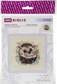 img 2 attached to RIOLIS Counted Cross Stitch Hedgehog