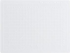 img 4 attached to Dahle Vantage 10680 Self-Healing Cutting Mat, 9x12 inches, 1/2 inch Grid, 5 Layer Design for Maximum Healing, Ideal for Craft and Sewing Projects, Clear