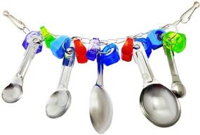 img 4 attached to 🐦 SunGrow Parrot Toy Spoon - 13.7 Inches Long, Vibrant Stainless Steel and Acrylic Cage Décor, Beak Conditioner for Birds with Gentle Beaks, Promotes Bird Mental and Physical Well-being