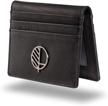stunning sensuous leather drew lennox men's accessories and wallets, card cases & money organizers logo