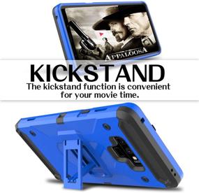 img 3 attached to Blue Leptech Kickstand Series Case for Samsung Galaxy Note 9 / SM-N960U - Enhanced SEO