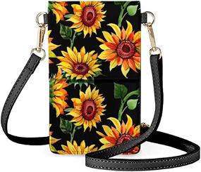 img 3 attached to 📱 Mini Touchscreen Crossbody Phone Bags for Women with Card Slots - Shoulder Bag Purse in Leather