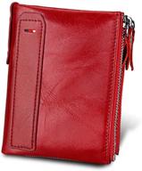 👜 genuine leather shuainiu wallet with advanced blocking technology logo