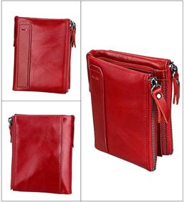 img 2 attached to 👜 Genuine Leather SHUAINIU Wallet with Advanced Blocking Technology