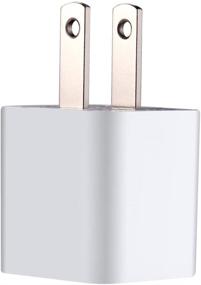 img 1 attached to ZLONXUN Wall Charger Block Power Adapter Plug for iPhone & iPod Touch - Convenient 3 Pack Charging Cube