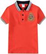 sleeve shirts toddler school uniform boys' clothing and tops, tees & shirts logo