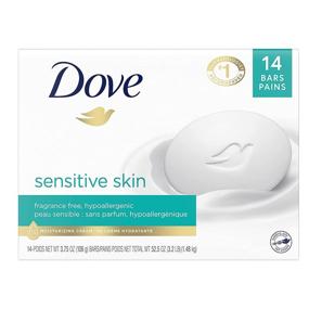 img 4 attached to 🕊️ Dove Beauty Bar: Ultra Moisturizing, Fragrance-Free, Hypoallergenic for Soft & Gentle Cleansing - 3.75 oz, 14 Bars