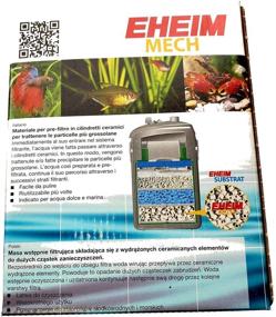 img 1 attached to 🐠 Eheim AEH2507051 Mech Filter Media: Enhance Aquarium Filtration with 1-Liter Media