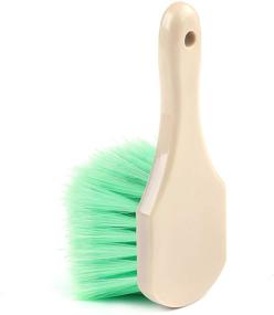 img 1 attached to 🧽 brushdepot Short Handle Soft Bristle Car Wheel Brush: Effectively Cleans Dirty Tires &amp; Removes Road Grime, Ideal for Trucks, RVs, SUVs, Motorcycles, and Boat Decks