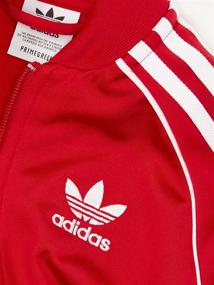 img 1 attached to Adidas Originals Unisex Youth Track Scarlet Sports & Fitness