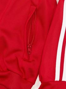 img 2 attached to Adidas Originals Unisex Youth Track Scarlet Sports & Fitness