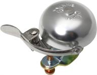 🔔 crane bike bell: authentic suzu mini bell, steel clamp, made in japan for city bikes, cruisers, road bikes or mtb - fits 22.2mm to 26.0mm handlebars logo