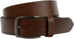 img 2 attached to Brown Belt for Men: Nickel-Free Millennial Accessory