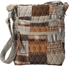 img 2 attached to 👜 Quilted Cotton Country Patchwork Crossbody Purses by Bella Taylor: Stylish and Versatile