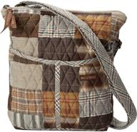 👜 quilted cotton country patchwork crossbody purses by bella taylor: stylish and versatile logo